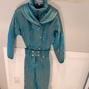 Nils Skiwear Vintage Onesie Skisuit Snow MINT